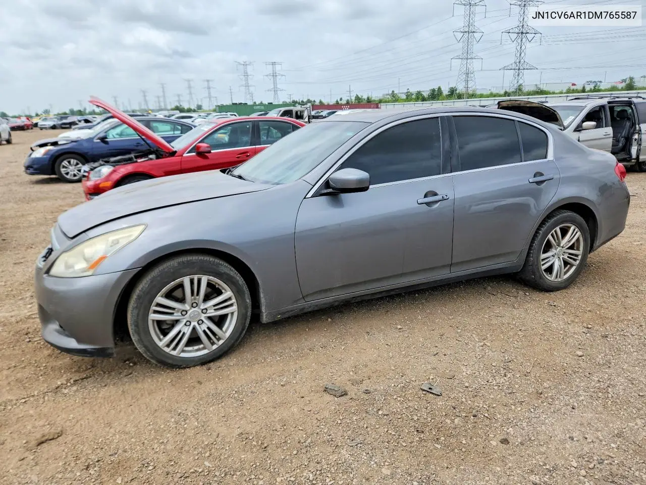 2013 Infiniti G37 Sedan X VIN: JN1CV6AR1DM765587 Lot: 59185146