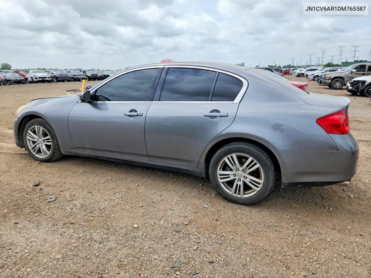 2013 Infiniti G37 Sedan X VIN: JN1CV6AR1DM765587 Lot: 59185146