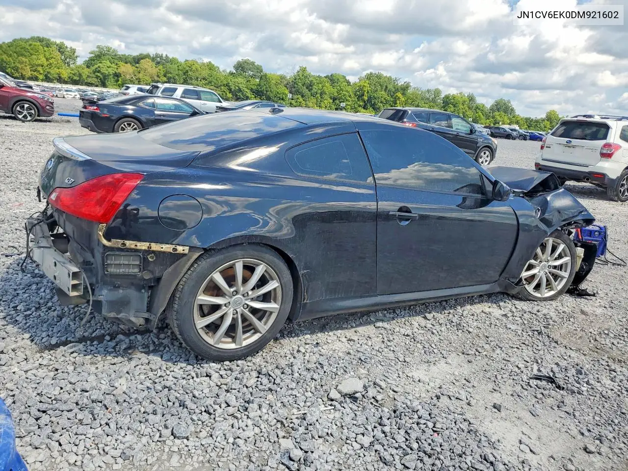 2013 Infiniti G37 Coupe Journey VIN: JN1CV6EK0DM921602 Lot: 60089086