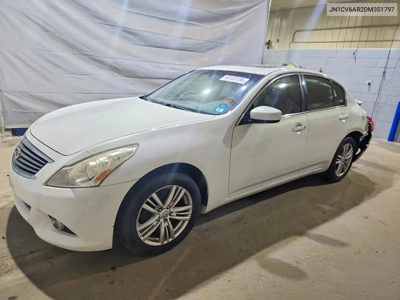 2013 Infiniti G37 Sedan X VIN: JN1CV6AR2DM351797 Lot: 60132126
