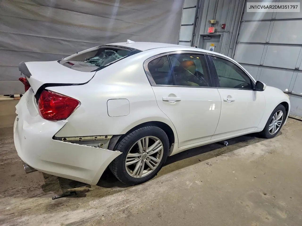 2013 Infiniti G37 Sedan X VIN: JN1CV6AR2DM351797 Lot: 60132126