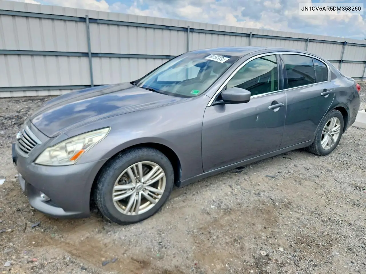 2013 Infiniti G37 Sedan X VIN: JN1CV6AR5DM358260 Lot: 60162476
