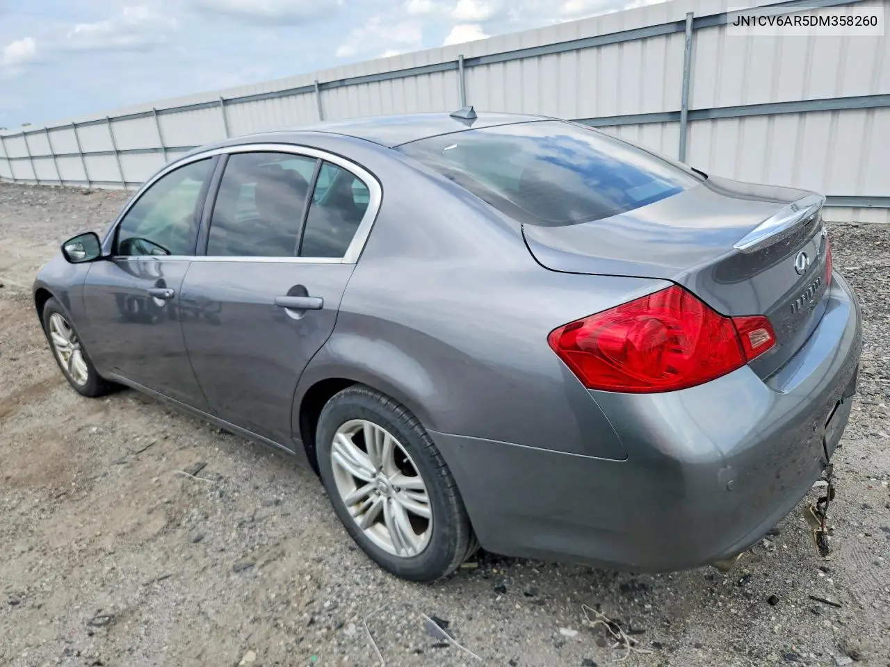 2013 Infiniti G37 Sedan X VIN: JN1CV6AR5DM358260 Lot: 60162476