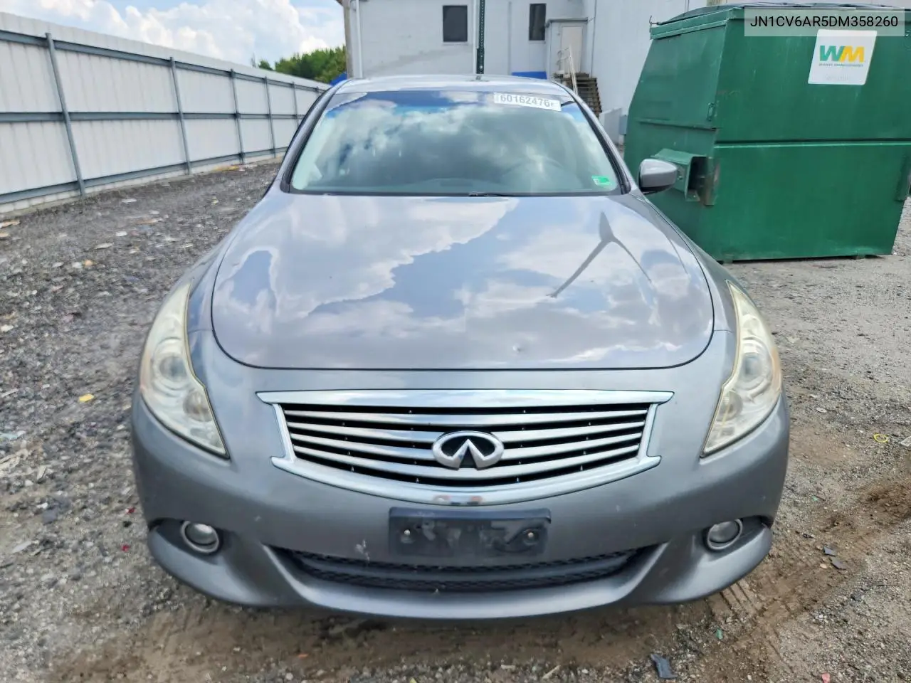 2013 Infiniti G37 Sedan X VIN: JN1CV6AR5DM358260 Lot: 60162476