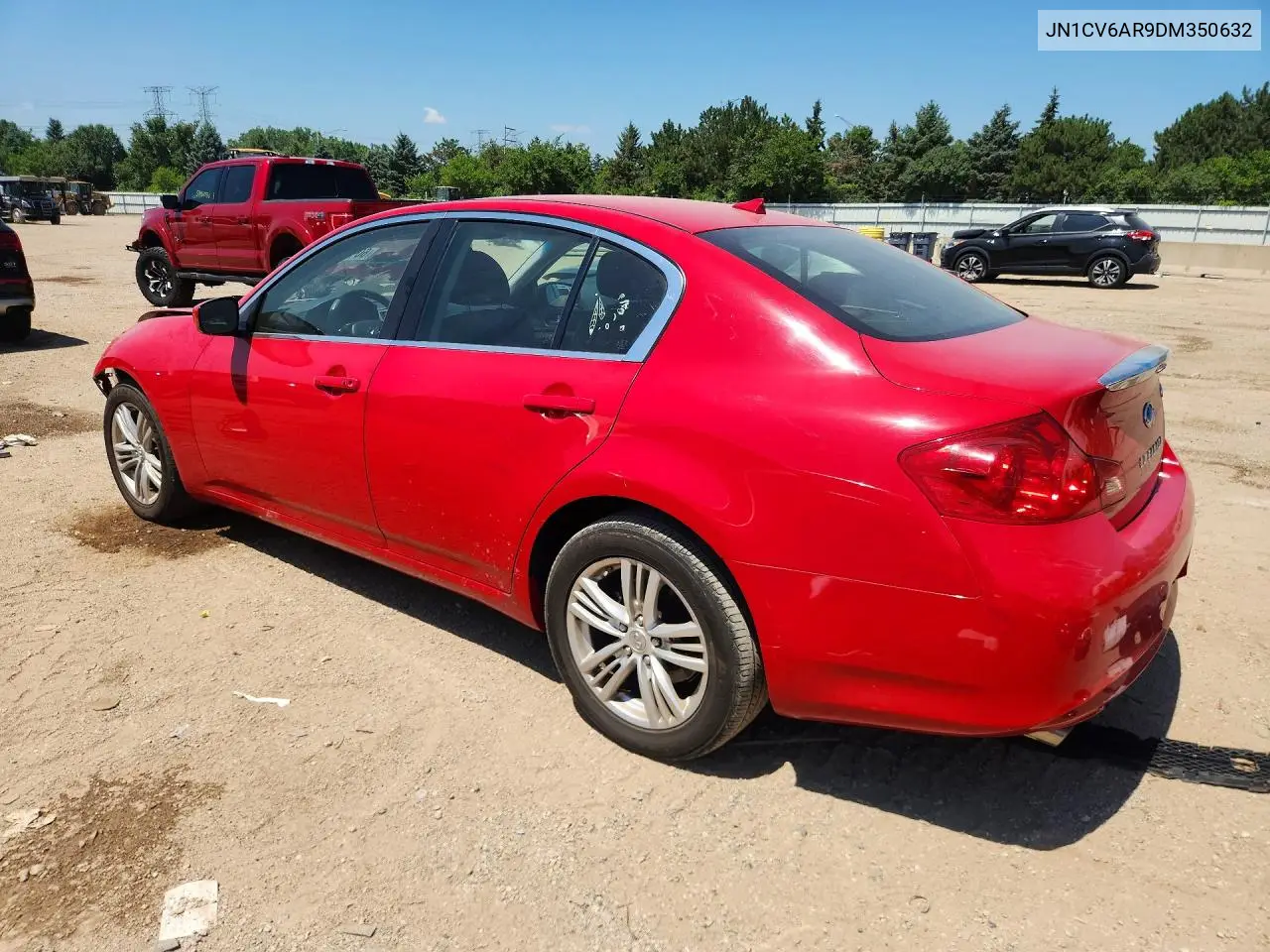 2013 Infiniti G37 Sedan X VIN: JN1CV6AR9DM350632 Lot: 60166606