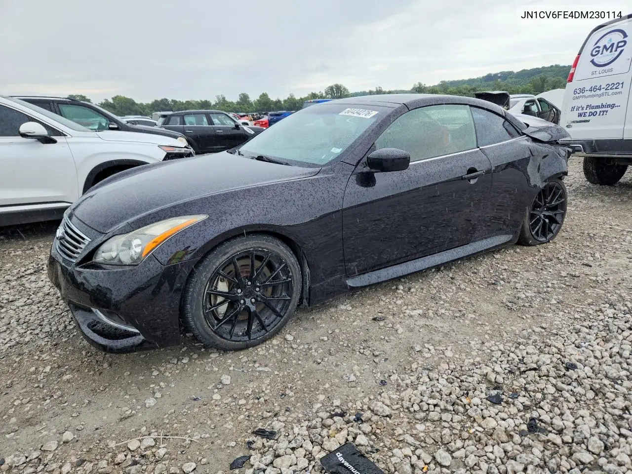 2013 Infiniti G37 Convertible Base VIN: JN1CV6FE4DM230114 Lot: 60434276