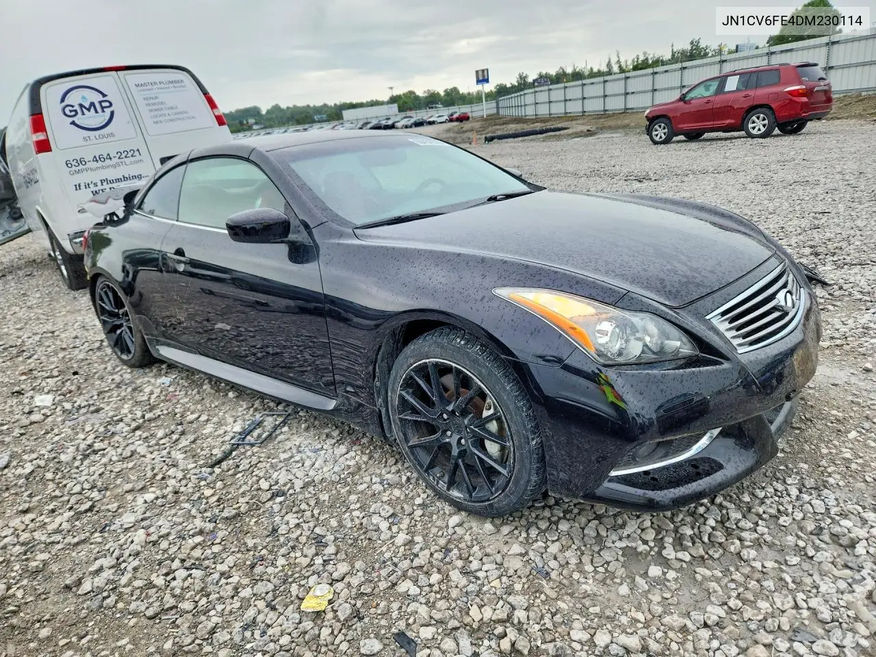 2013 Infiniti G37 Convertible Base VIN: JN1CV6FE4DM230114 Lot: 60434276