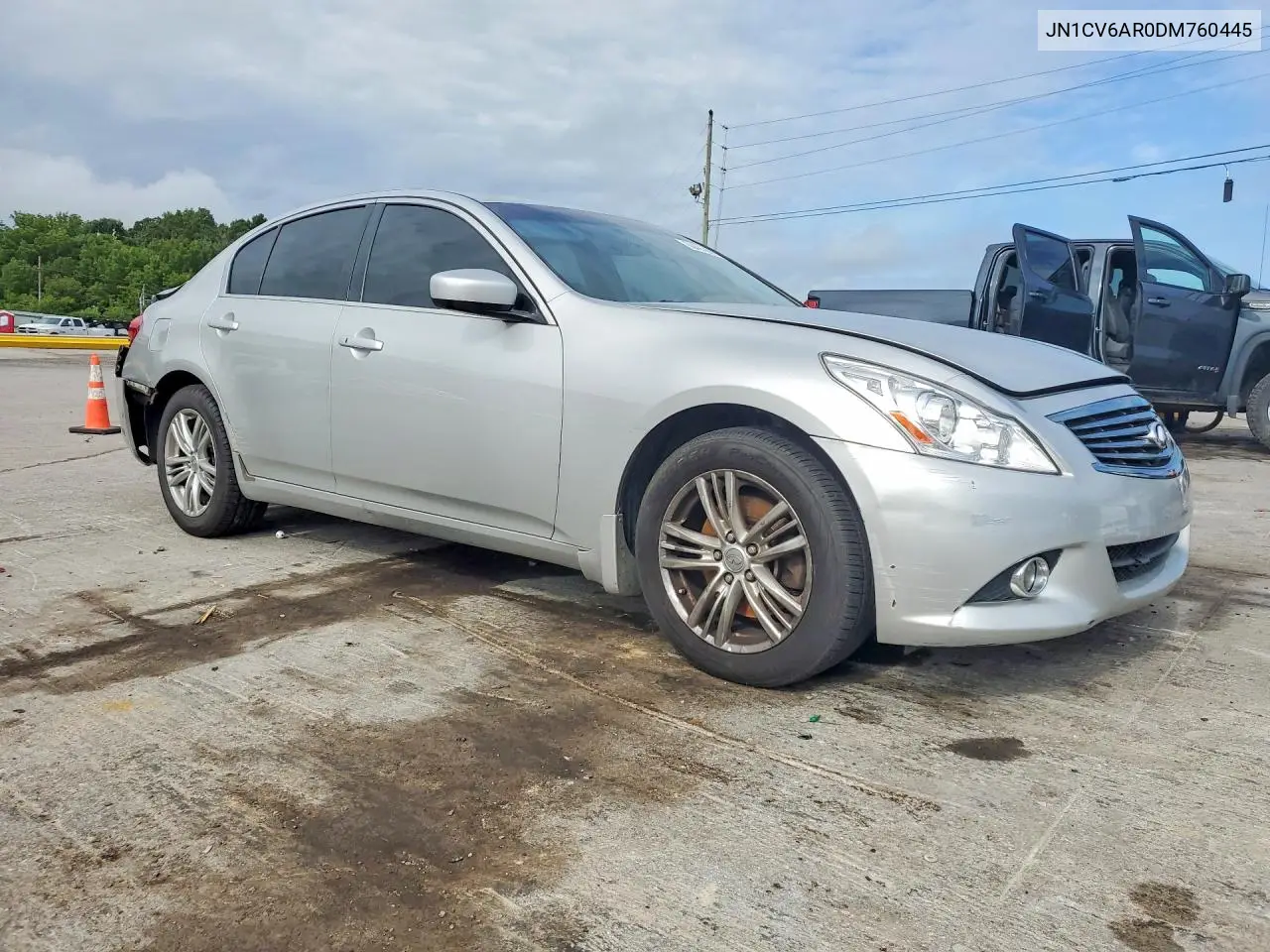 2013 Infiniti G37 Sedan X VIN: JN1CV6AR0DM760445 Lot: 60491896