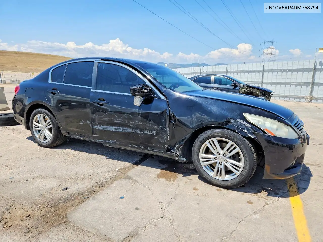 2013 Infiniti G37 Sedan X VIN: JN1CV6AR4DM758794 Lot: 60527326