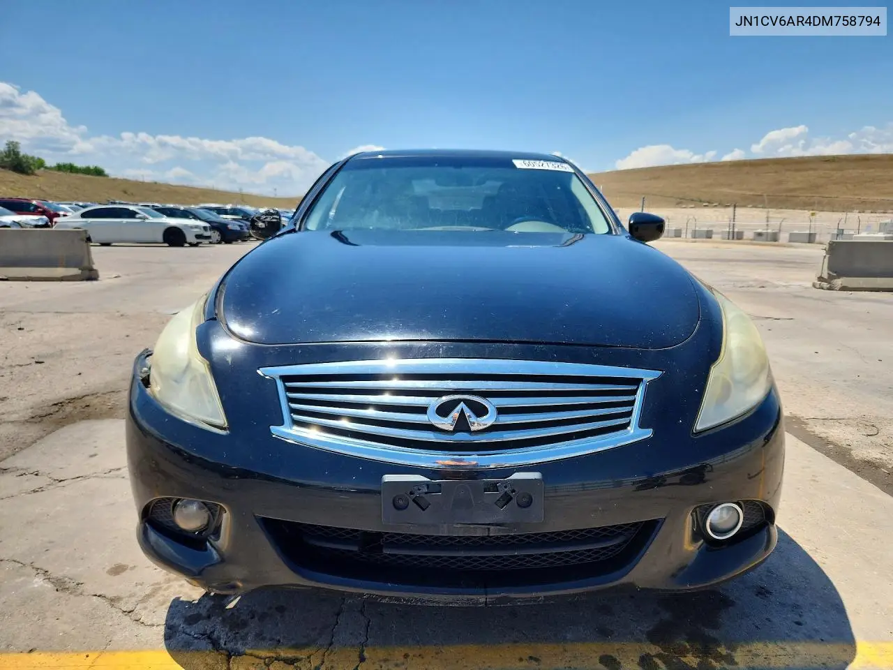 2013 Infiniti G37 Sedan X VIN: JN1CV6AR4DM758794 Lot: 60527326