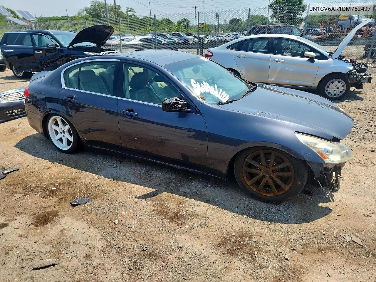 2013 Infiniti G37 Sedan X VIN: JN1CV6AR1DM752497 Lot: 60549266