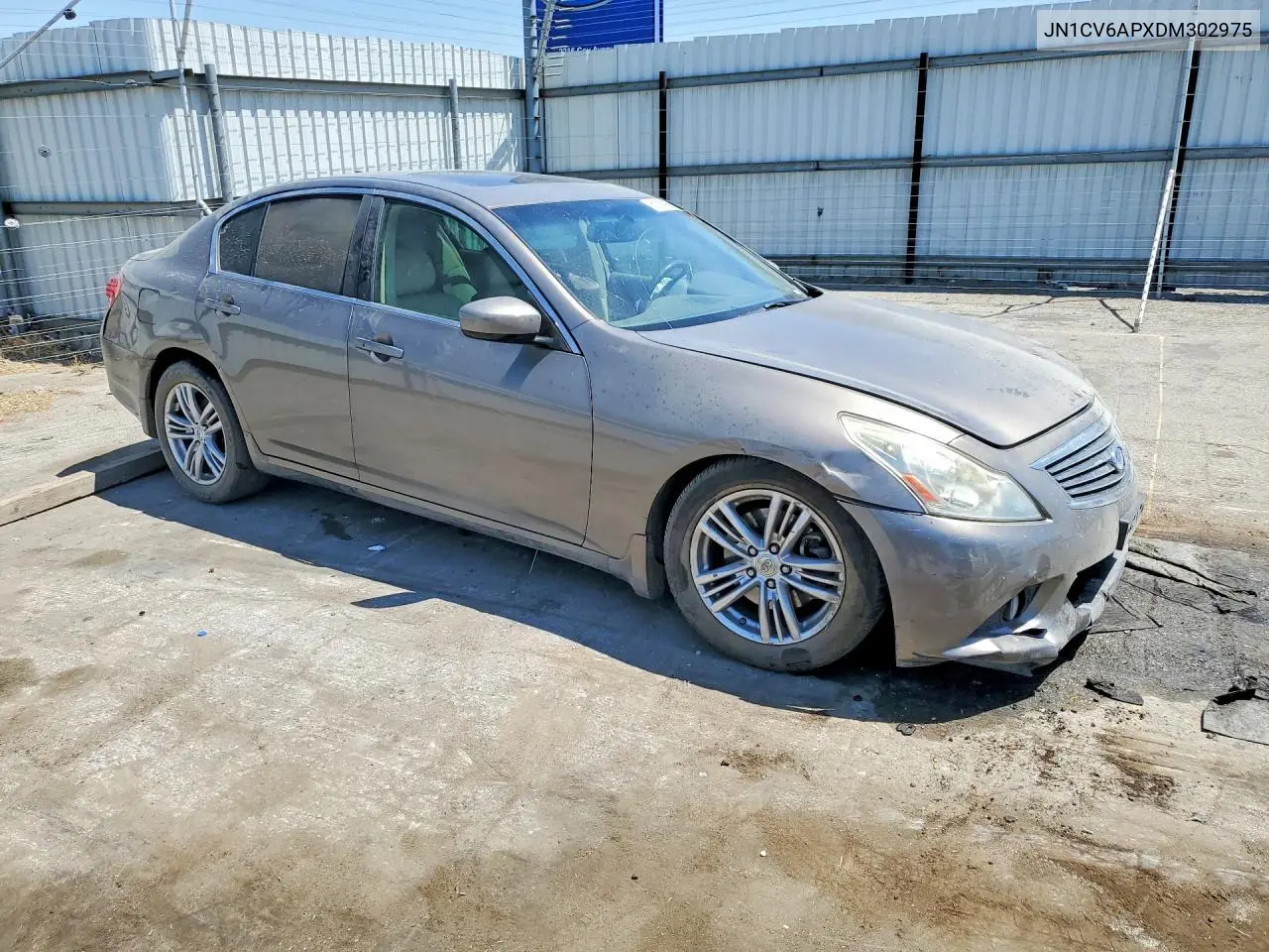 2013 Infiniti G37 Sedan Journey VIN: JN1CV6APXDM302975 Lot: 61035356