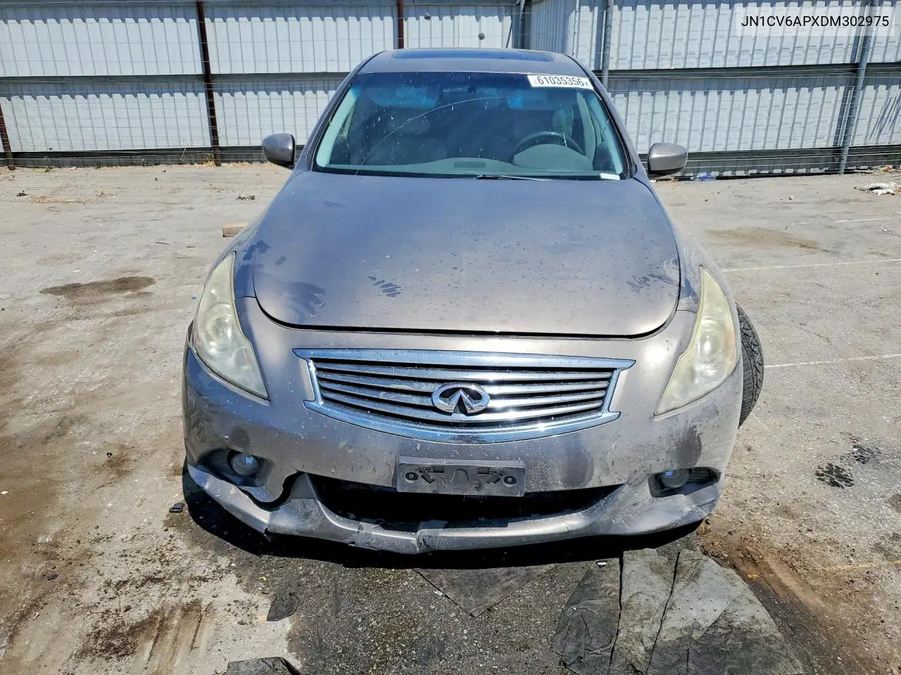 2013 Infiniti G37 Sedan Journey VIN: JN1CV6APXDM302975 Lot: 61035356