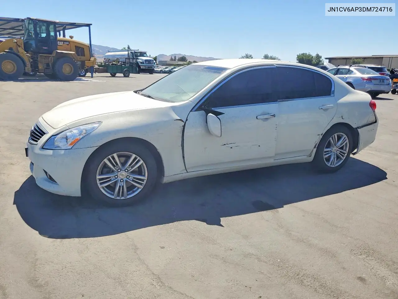 2013 Infiniti G37 Sedan Journey VIN: JN1CV6AP3DM724716 Lot: 61245106