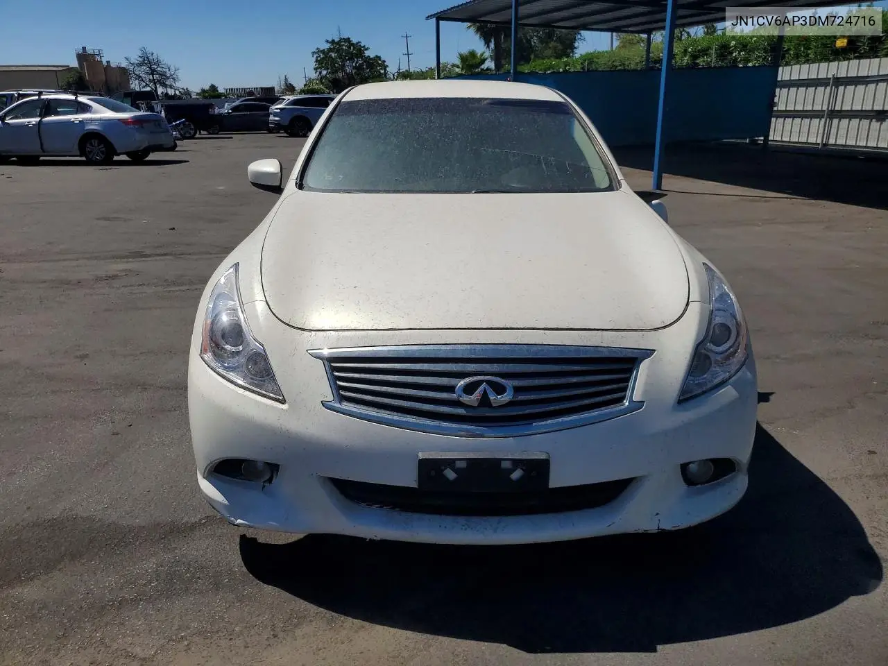 2013 Infiniti G37 Sedan Journey VIN: JN1CV6AP3DM724716 Lot: 61245106