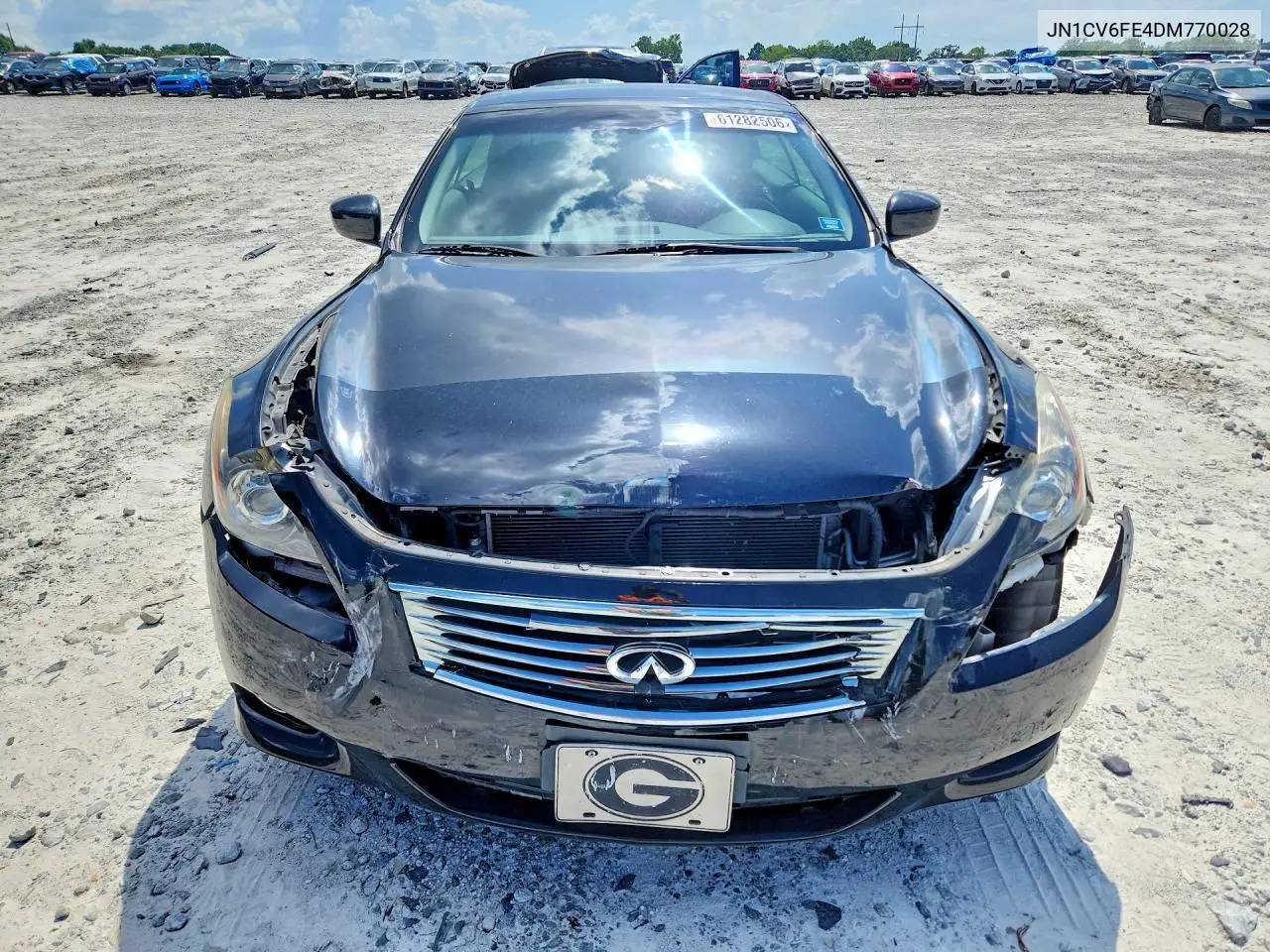 2013 Infiniti G37 Convertible Base VIN: JN1CV6FE4DM770028 Lot: 61282506