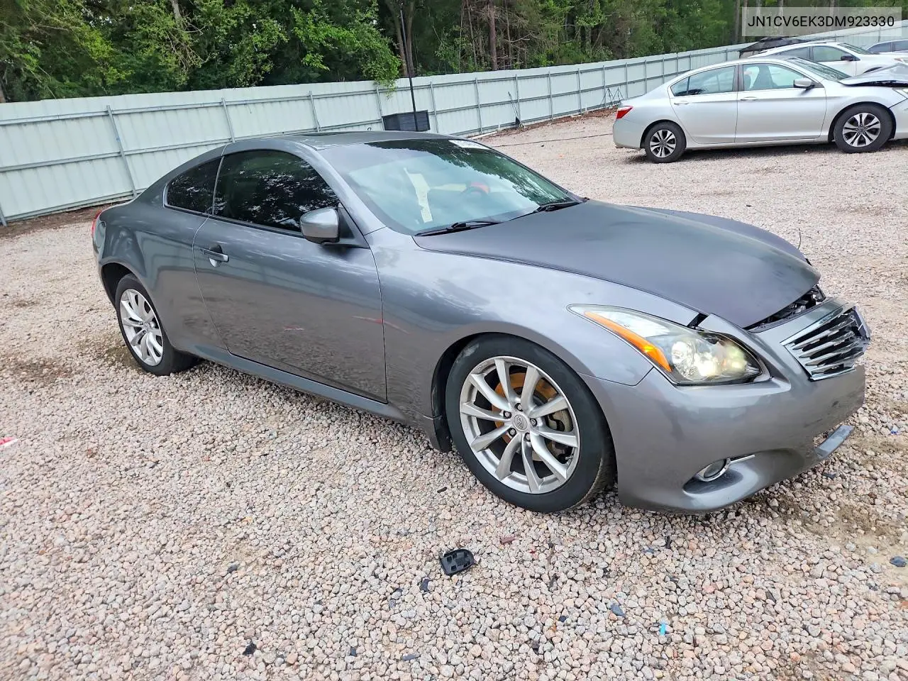 2013 Infiniti G37 Coupe Journey VIN: JN1CV6EK3DM923330 Lot: 61549166