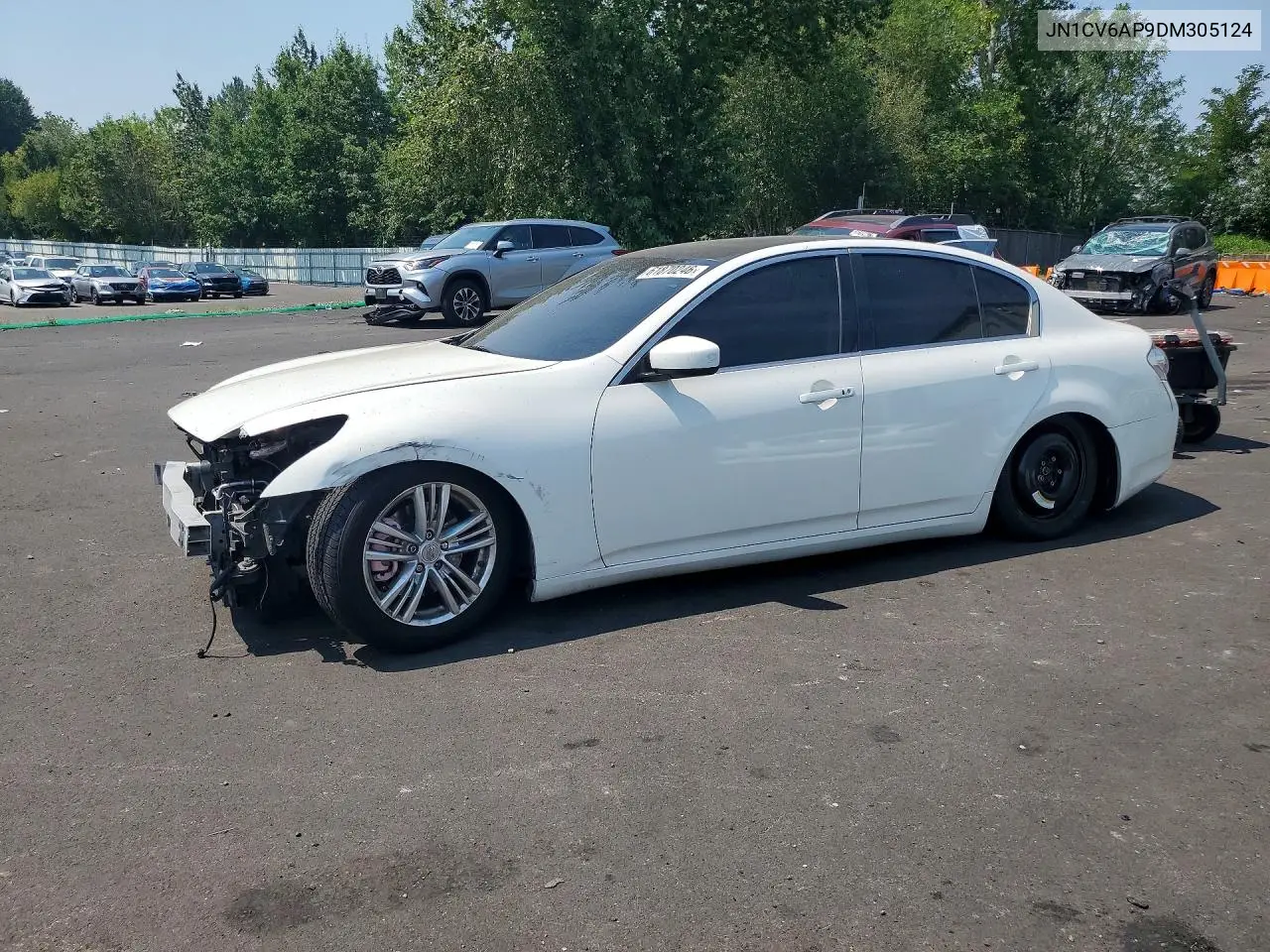 2013 Infiniti G37 Sedan Journey VIN: JN1CV6AP9DM305124 Lot: 61870246