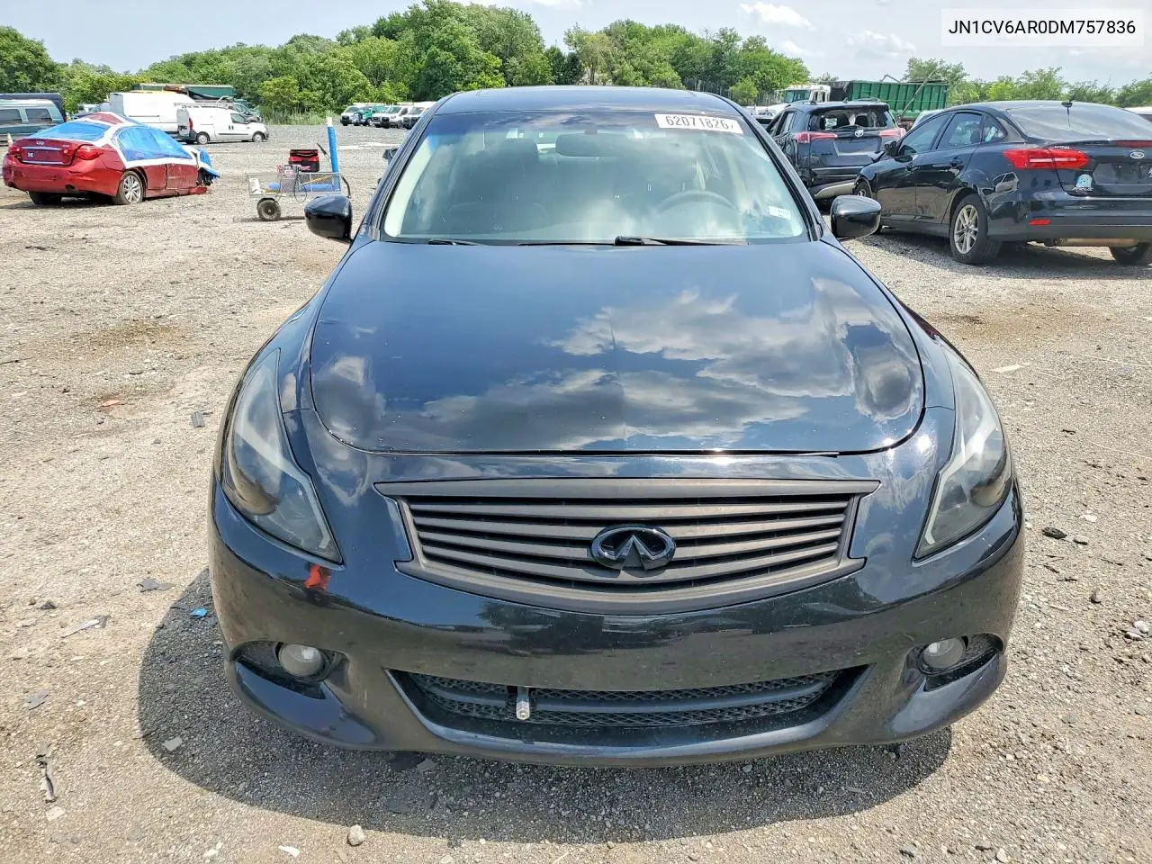 2013 Infiniti G37 Sedan X VIN: JN1CV6AR0DM757836 Lot: 62071826