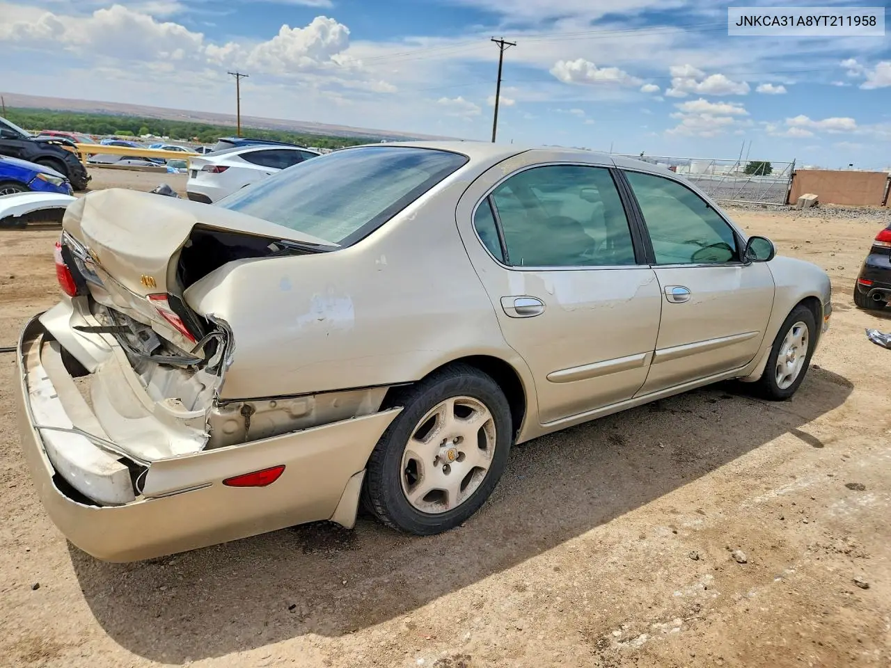 2000 Infiniti I30 VIN: JNKCA31A8YT211958 Lot: 57952826