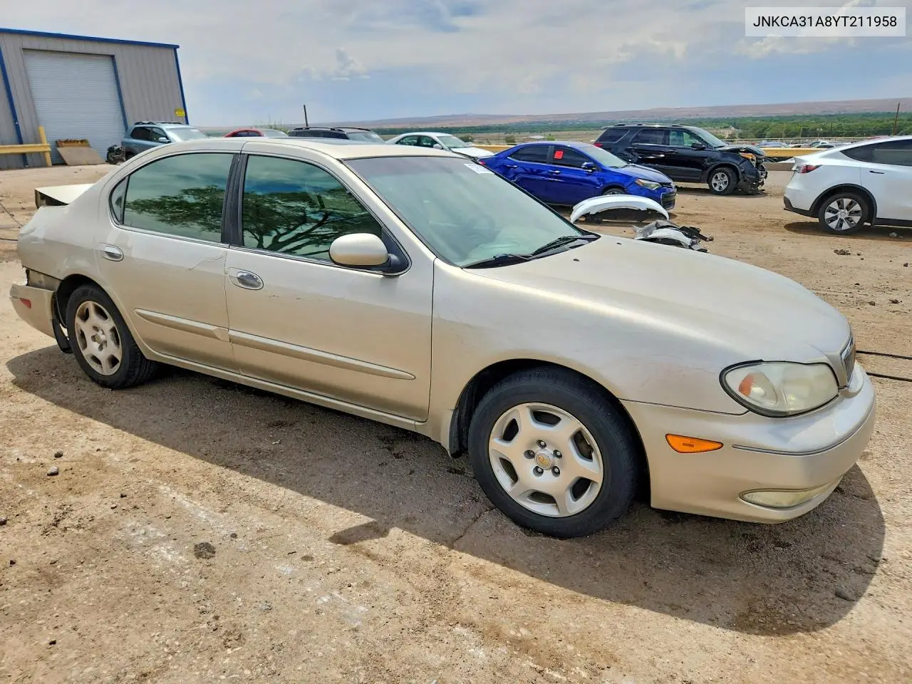 2000 Infiniti I30 VIN: JNKCA31A8YT211958 Lot: 57952826
