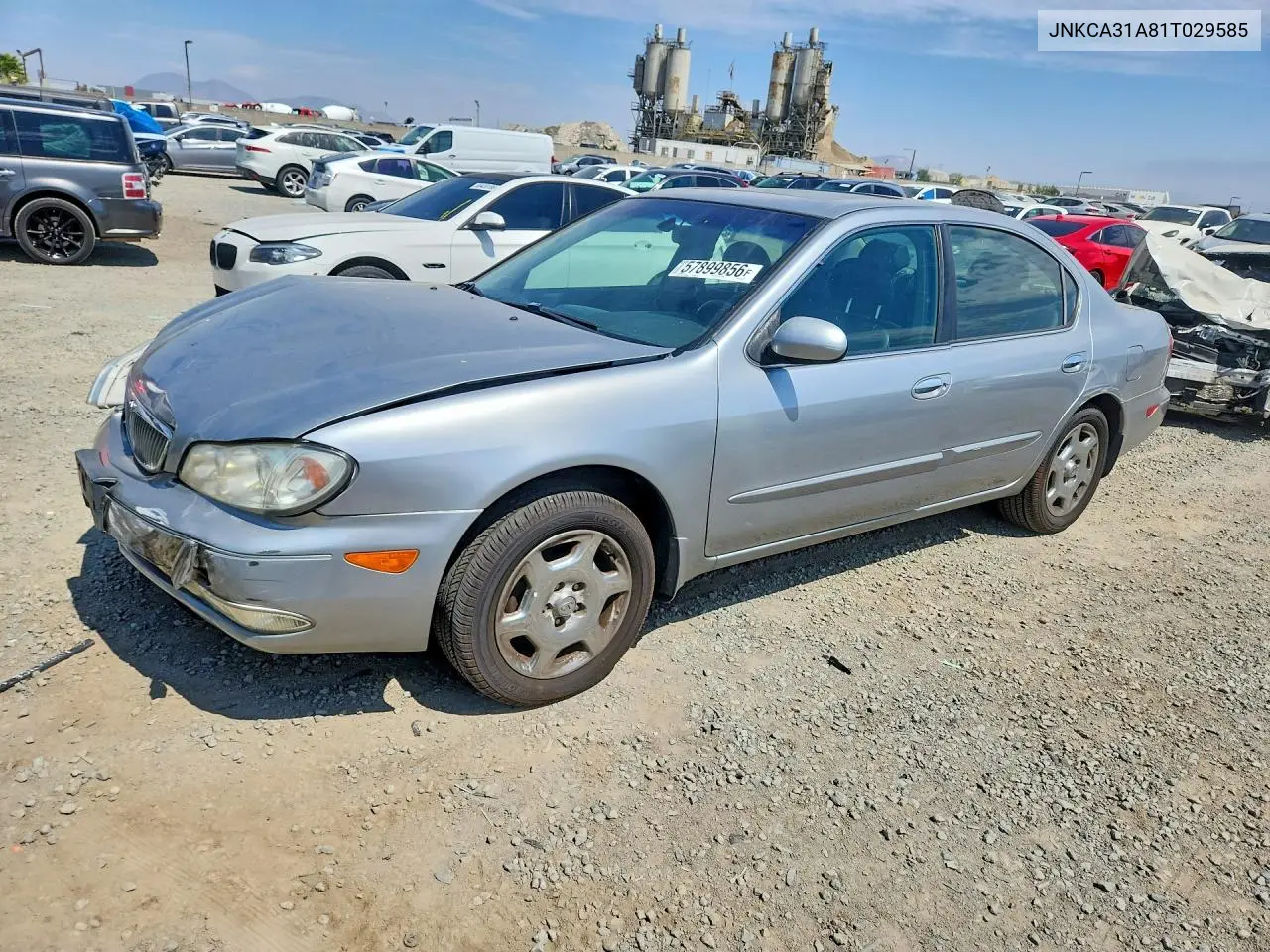 2001 Infiniti I30 Base VIN: JNKCA31A81T029585 Lot: 57899856