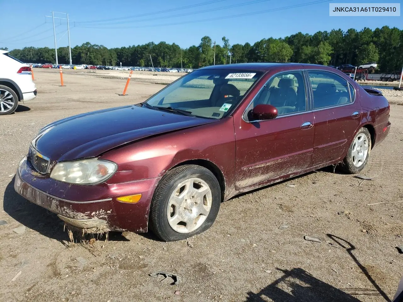 2001 Infiniti I30 Base VIN: JNKCA31A61T029410 Lot: 62133656