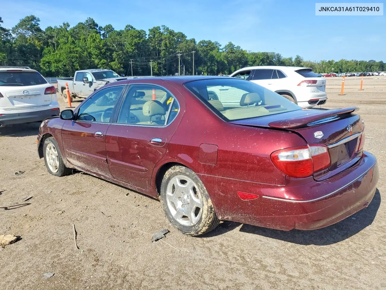 2001 Infiniti I30 Base VIN: JNKCA31A61T029410 Lot: 62133656