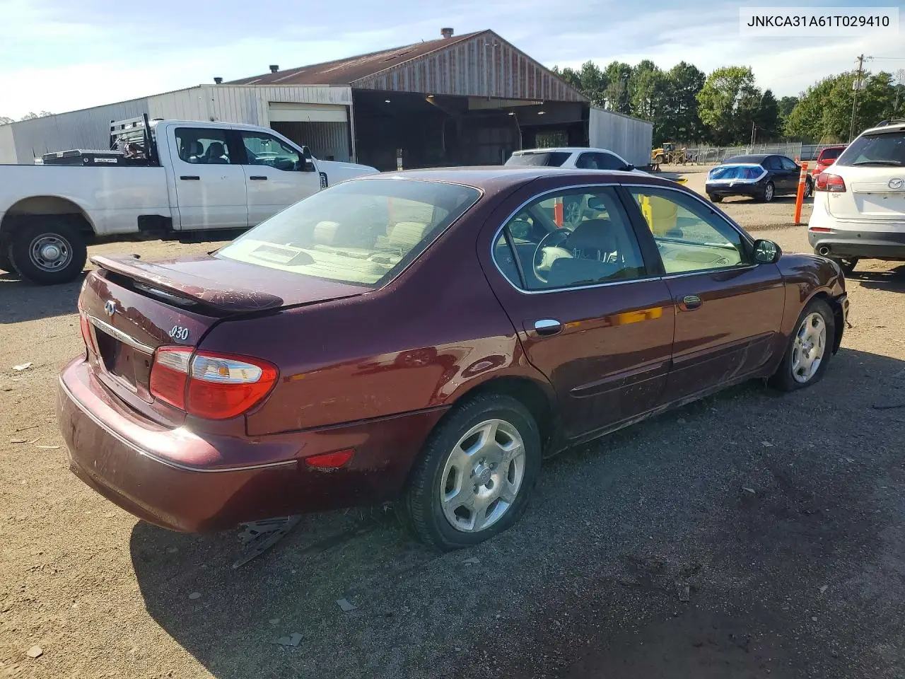 2001 Infiniti I30 Base VIN: JNKCA31A61T029410 Lot: 62133656