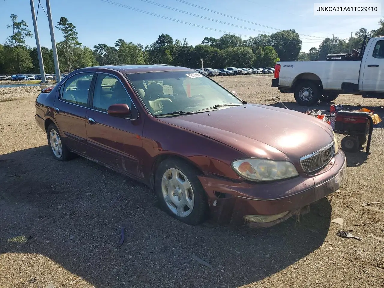 2001 Infiniti I30 Base VIN: JNKCA31A61T029410 Lot: 62133656