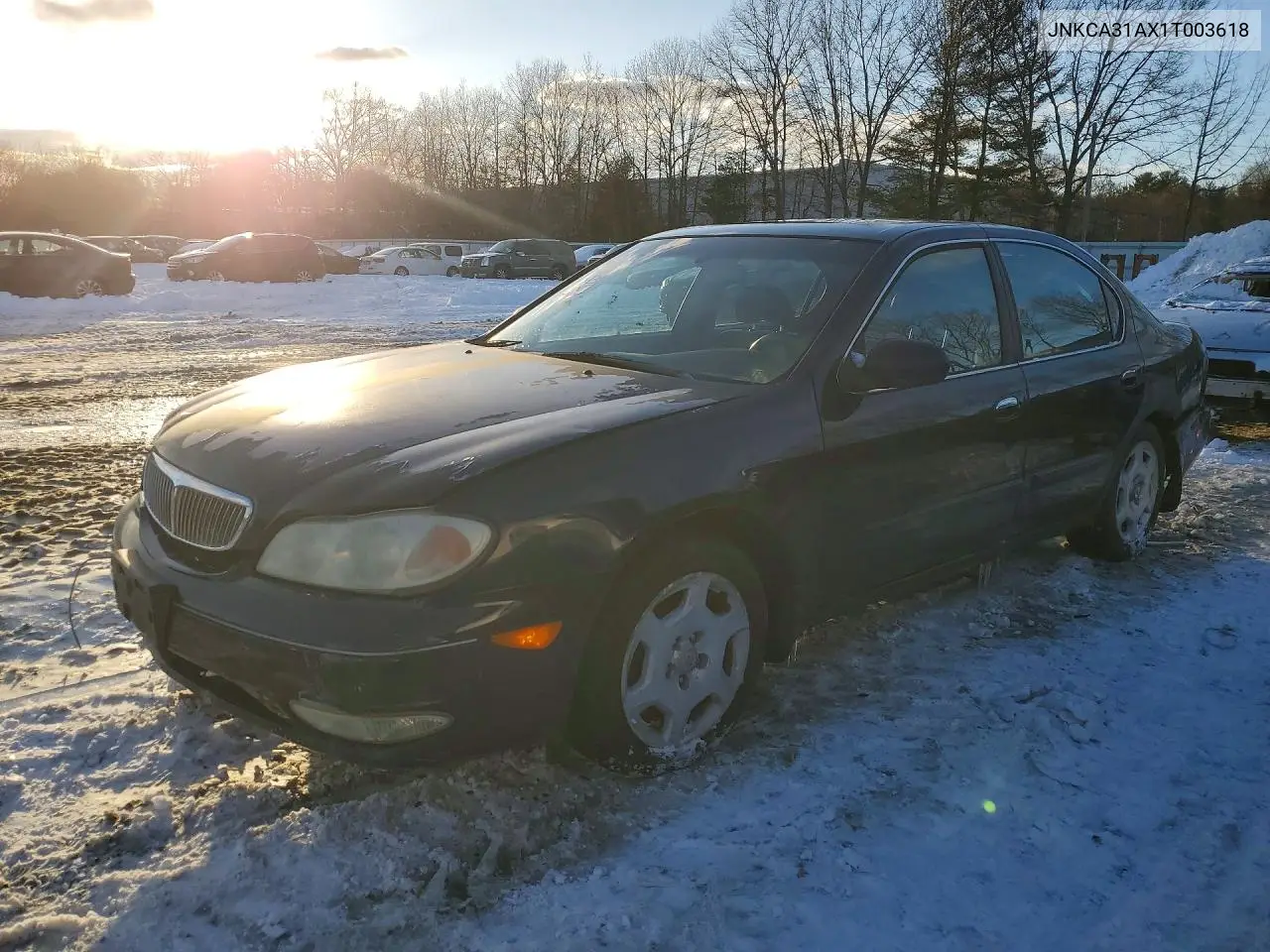 2001 Infinity I30 VIN: JNKCA31AX1T003618 Lot: 78473375