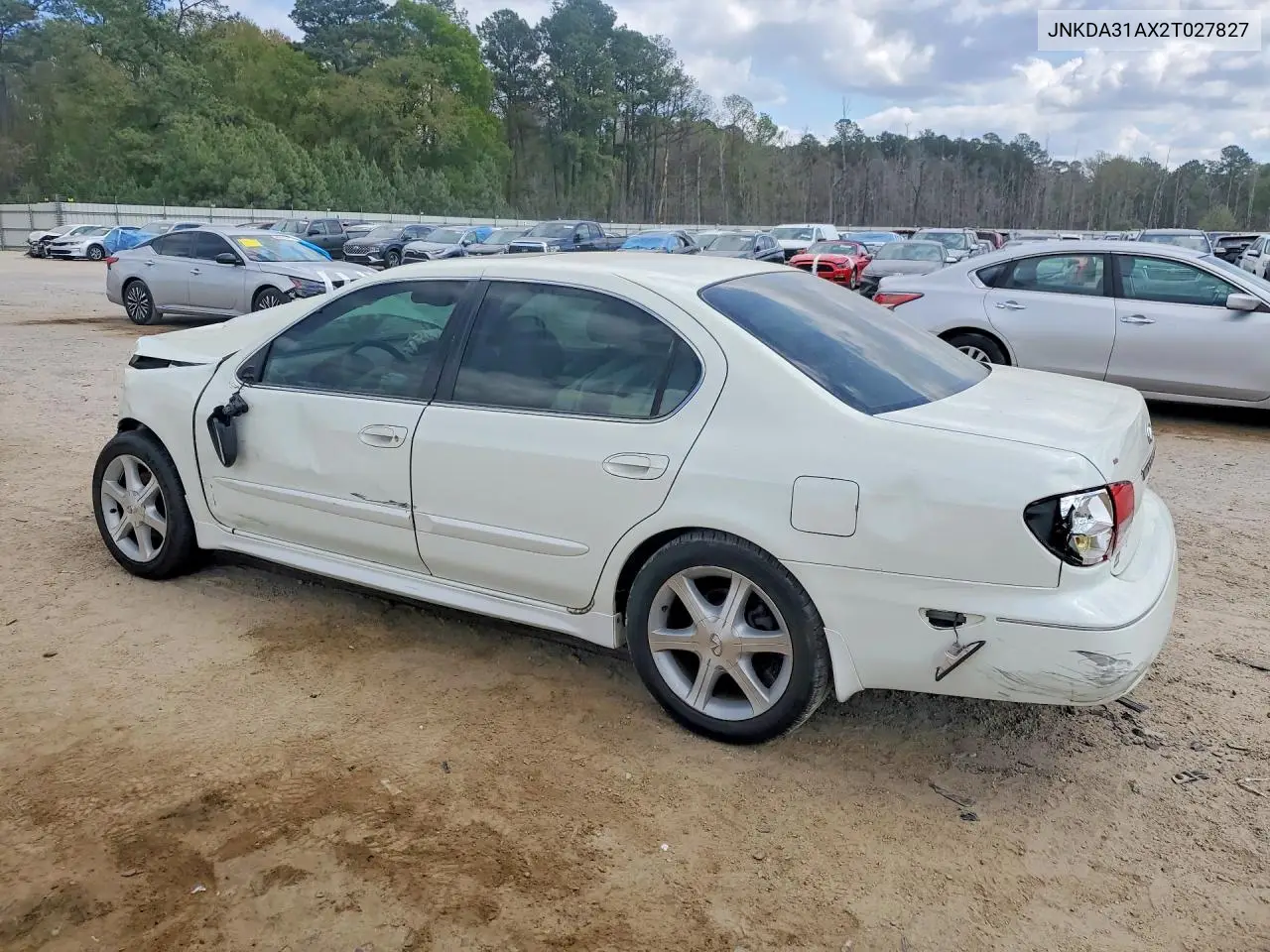 2002 Infiniti I35 Base VIN: JNKDA31AX2T027827 Lot: 47634826