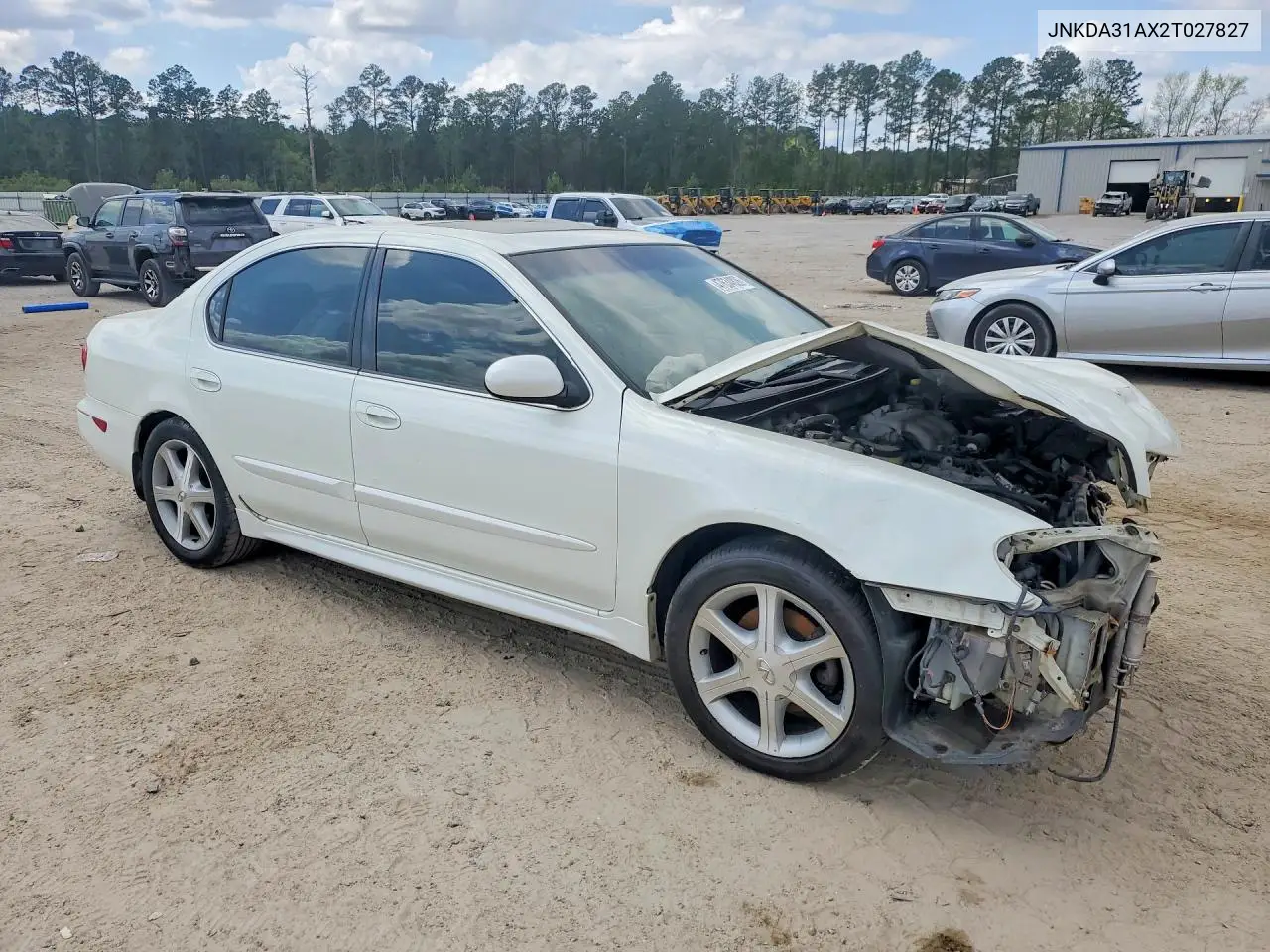 2002 Infiniti I35 Base VIN: JNKDA31AX2T027827 Lot: 47634826