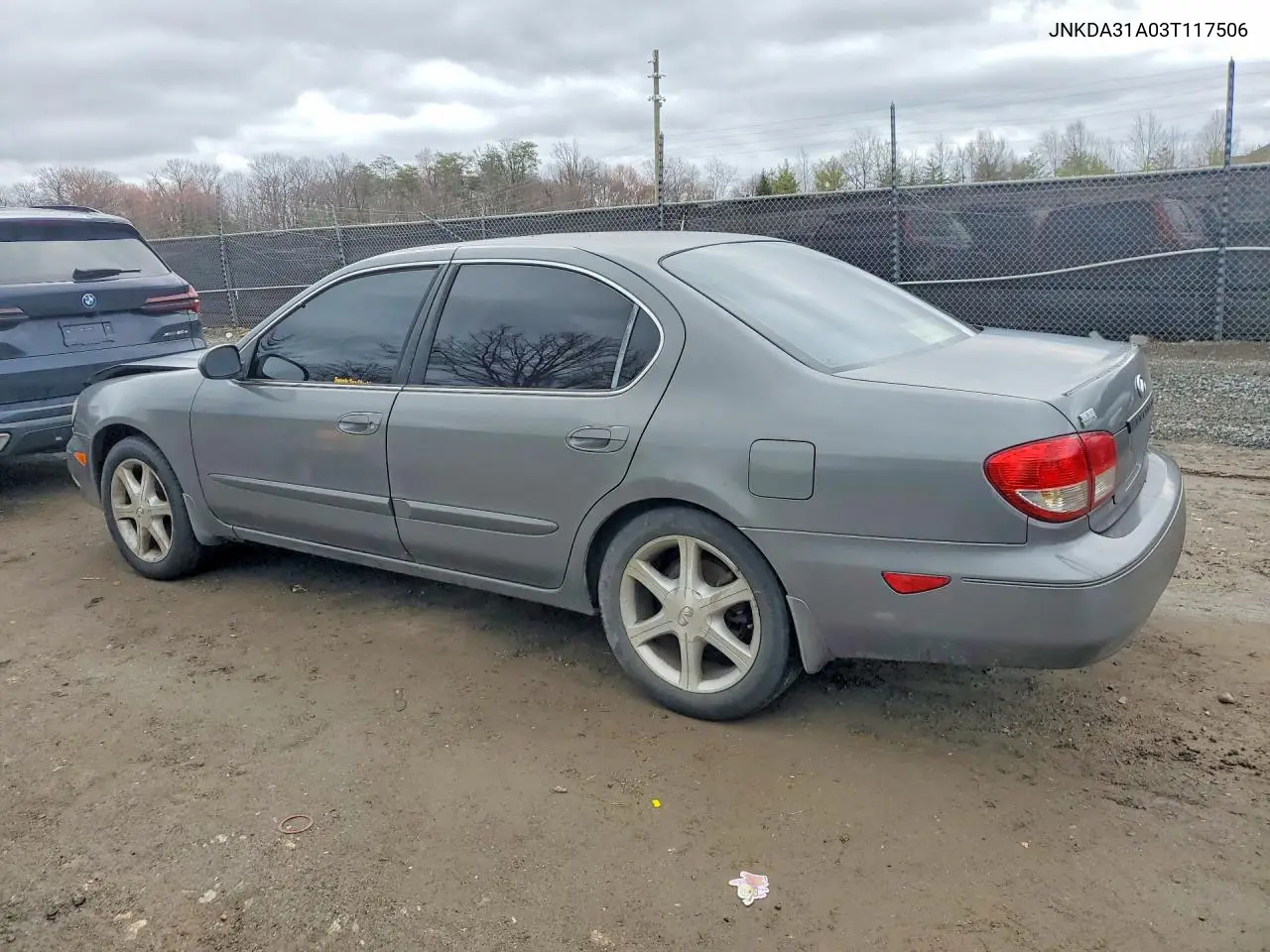 2003 Infiniti I35 Base VIN: JNKDA31A03T117506 Lot: 46165066