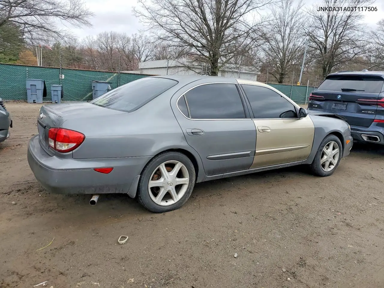 2003 Infiniti I35 Base VIN: JNKDA31A03T117506 Lot: 46165066