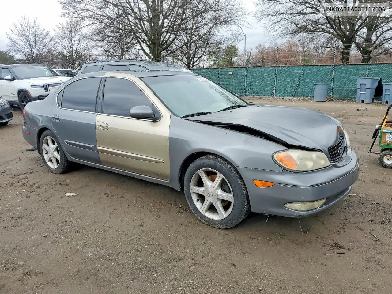 2003 Infiniti I35 Base VIN: JNKDA31A03T117506 Lot: 46165066