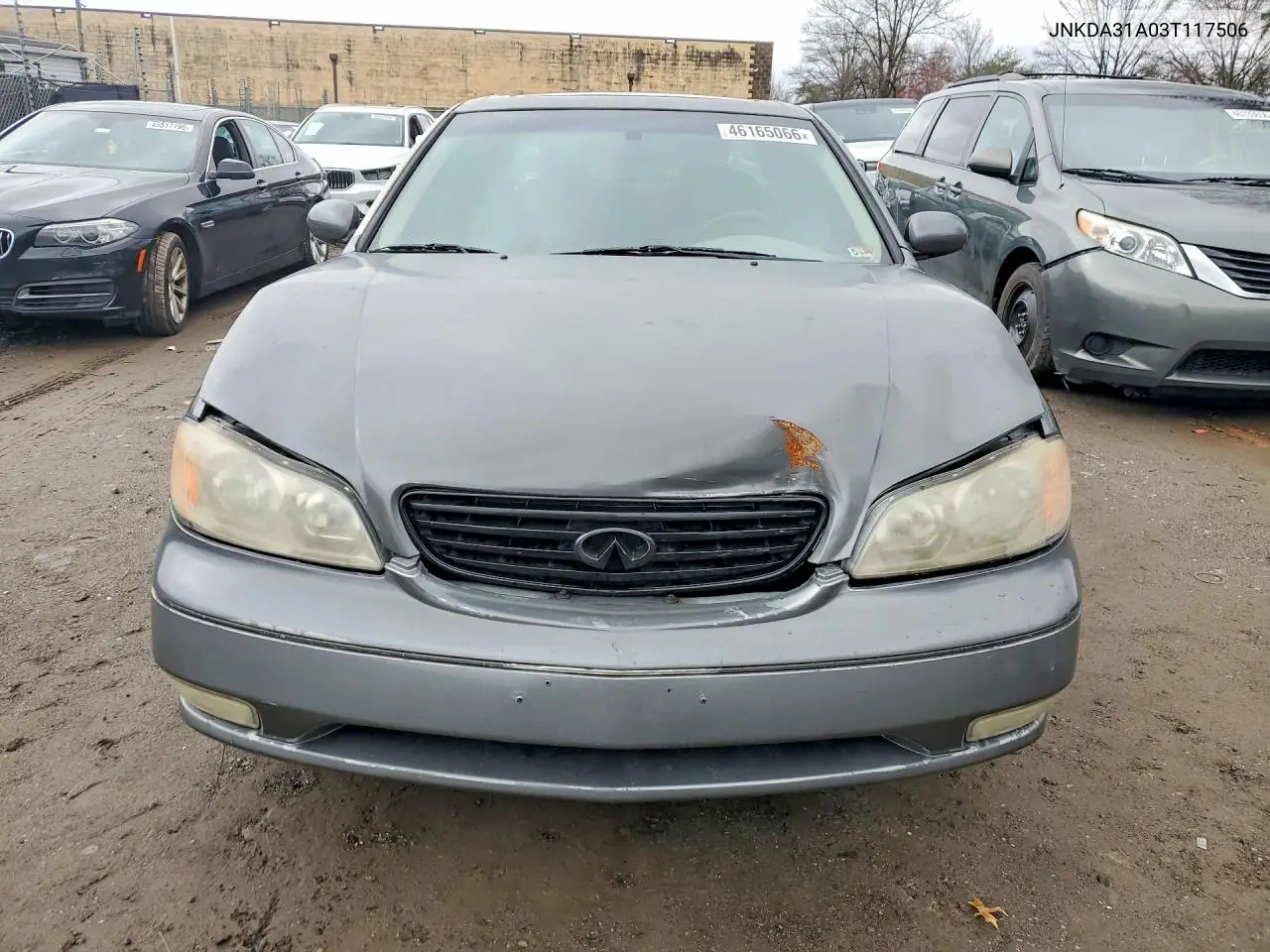 2003 Infiniti I35 Base VIN: JNKDA31A03T117506 Lot: 46165066
