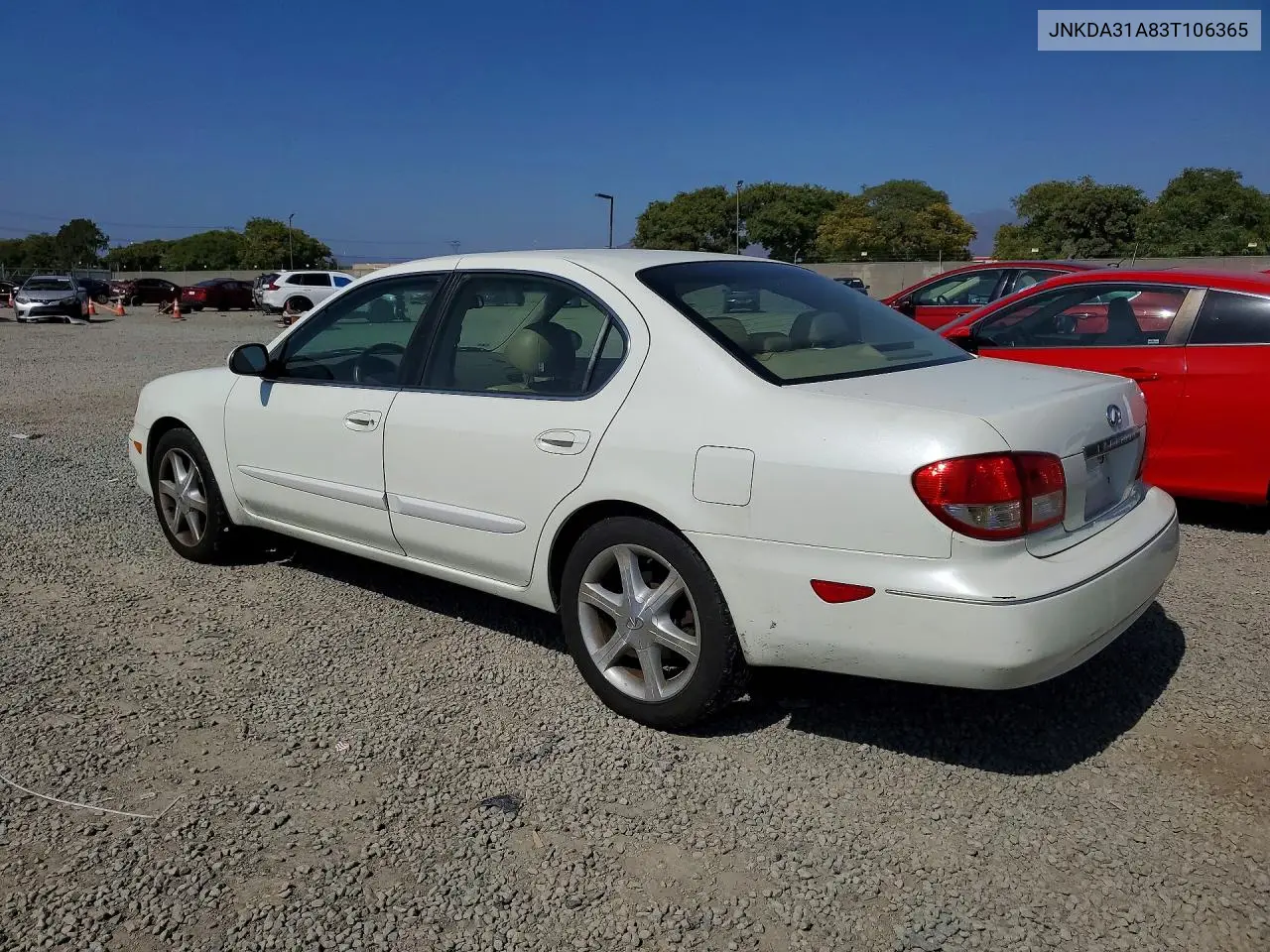 2003 Infiniti I35 Base VIN: JNKDA31A83T106365 Lot: 55653716
