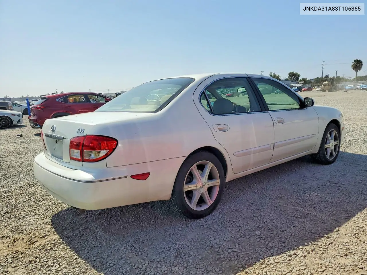 2003 Infiniti I35 Base VIN: JNKDA31A83T106365 Lot: 55653716