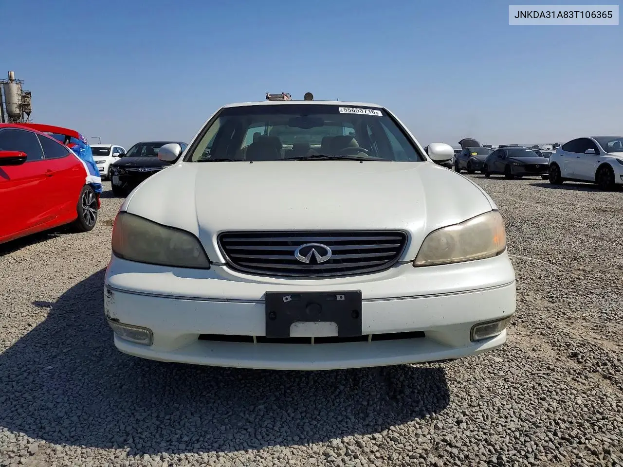 2003 Infiniti I35 Base VIN: JNKDA31A83T106365 Lot: 55653716