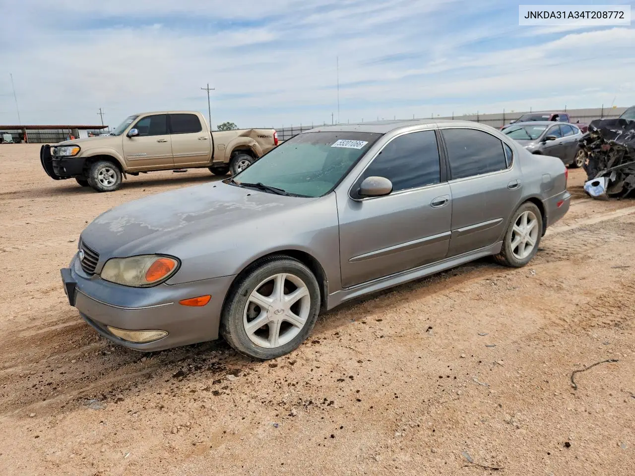 2004 Infiniti I35 Base VIN: JNKDA31A34T208772 Lot: 55201066