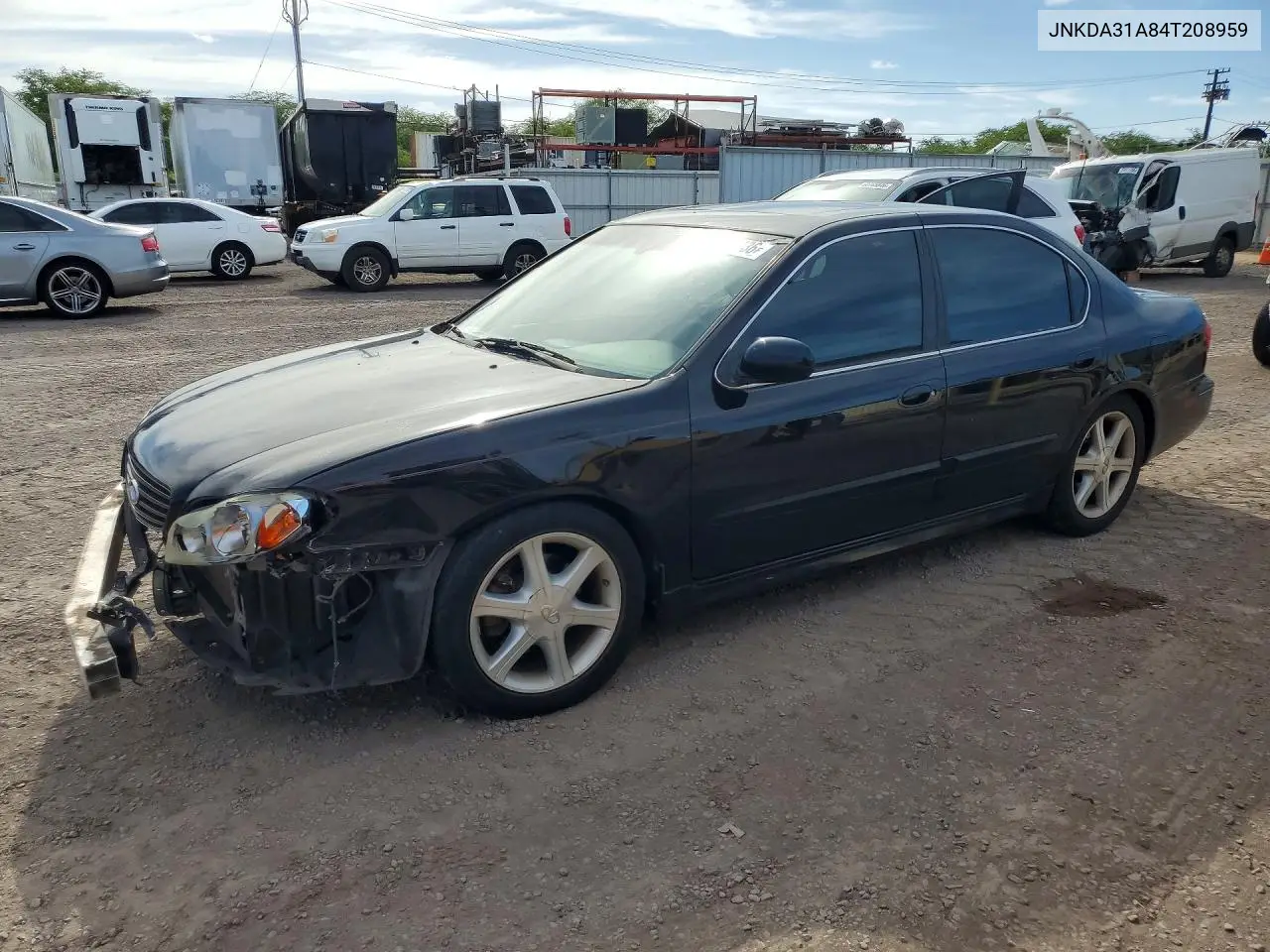2004 Infiniti I35 Base VIN: JNKDA31A84T208959 Lot: 61020436