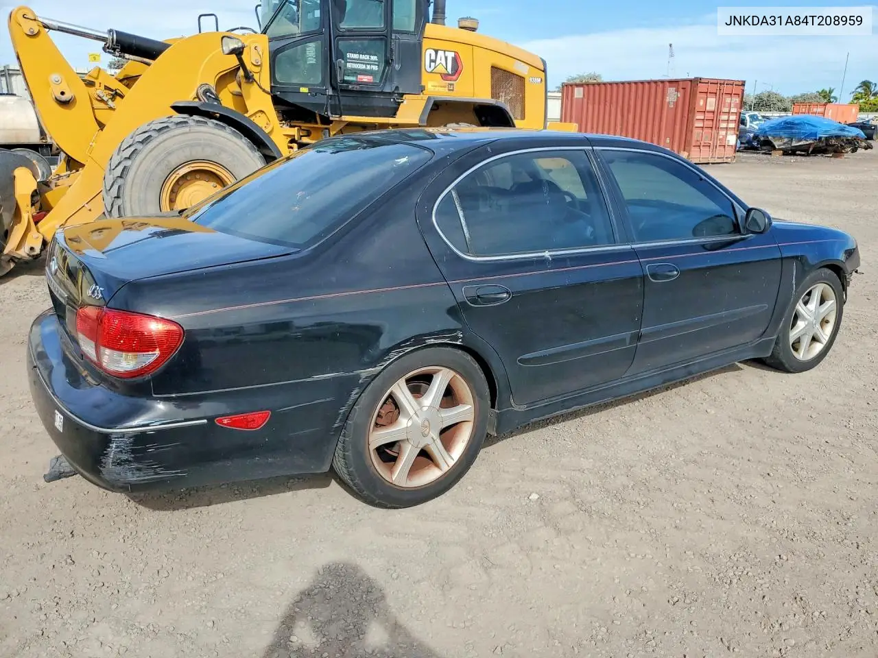 2004 Infiniti I35 Base VIN: JNKDA31A84T208959 Lot: 61020436