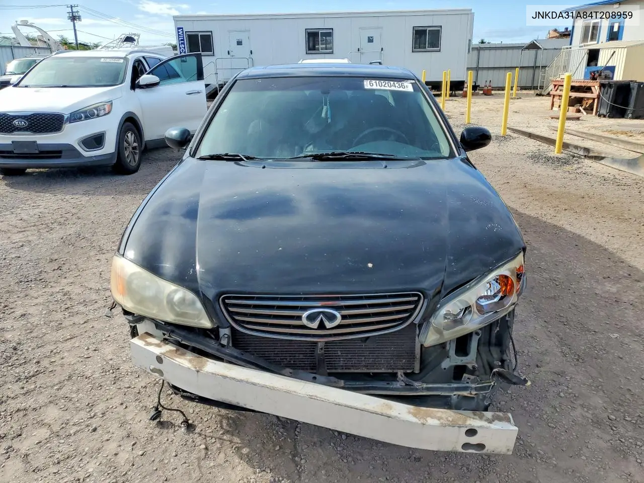 2004 Infiniti I35 Base VIN: JNKDA31A84T208959 Lot: 61020436