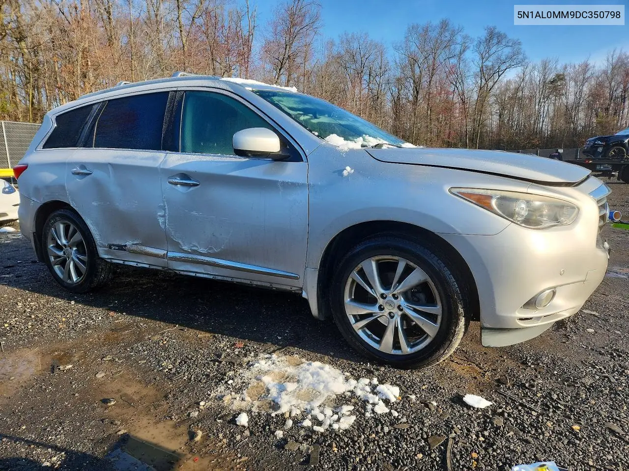 2013 Infiniti Jx35 Base VIN: 5N1AL0MM9DC350798 Lot: 45677006