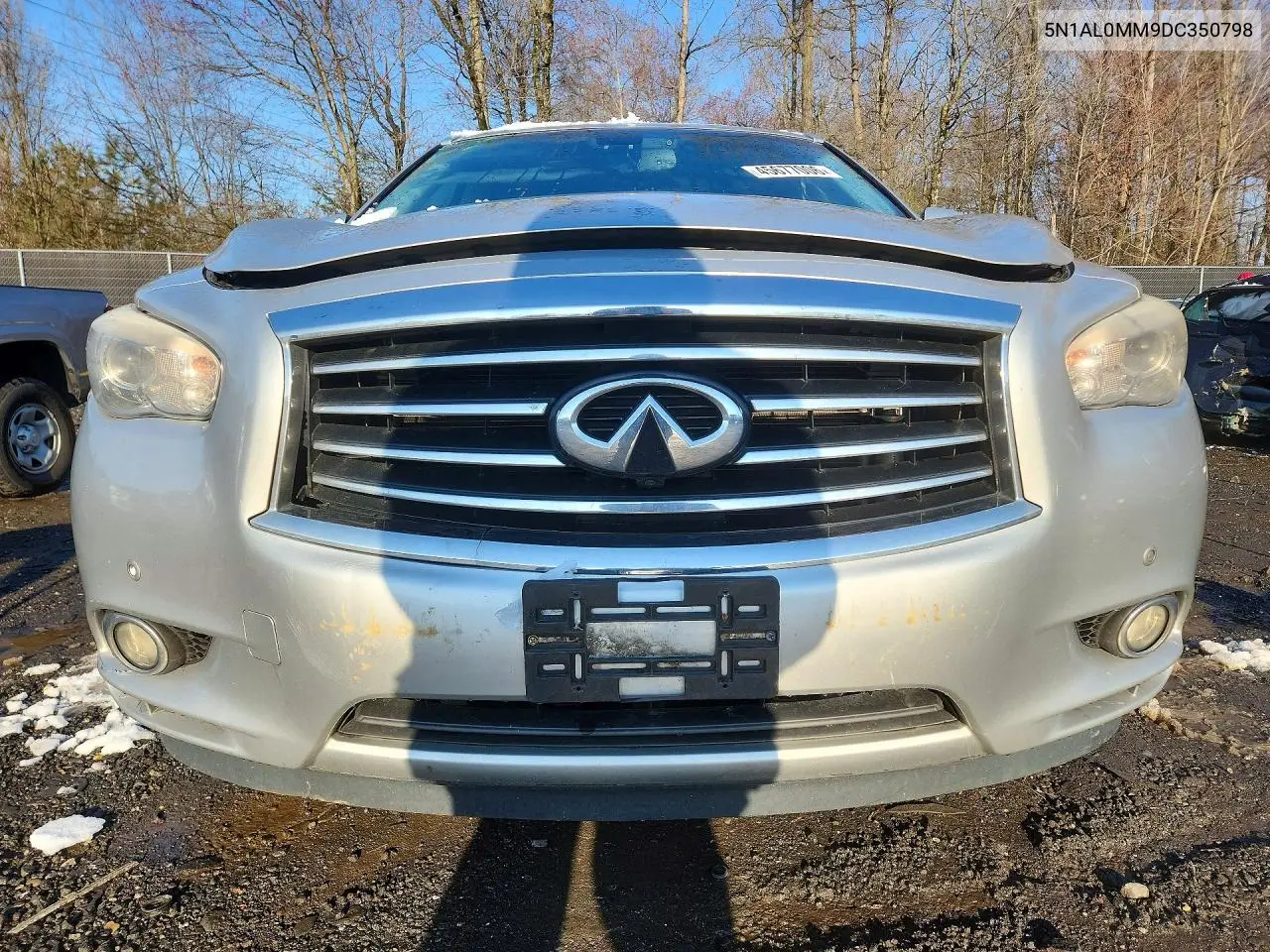 2013 Infiniti Jx35 Base VIN: 5N1AL0MM9DC350798 Lot: 45677006
