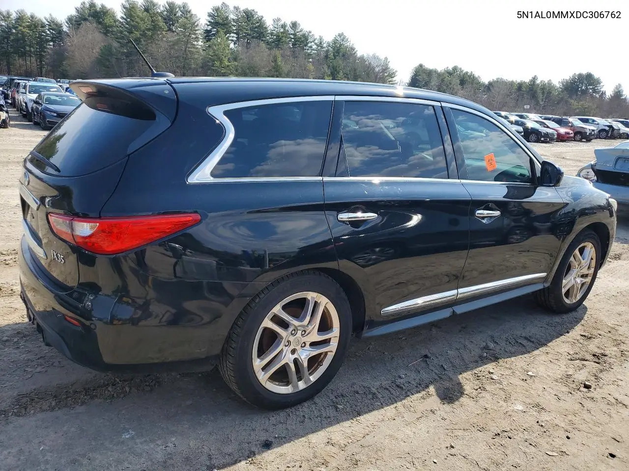 2013 Infiniti Jx35 Base VIN: 5N1AL0MMXDC306762 Lot: 46907806