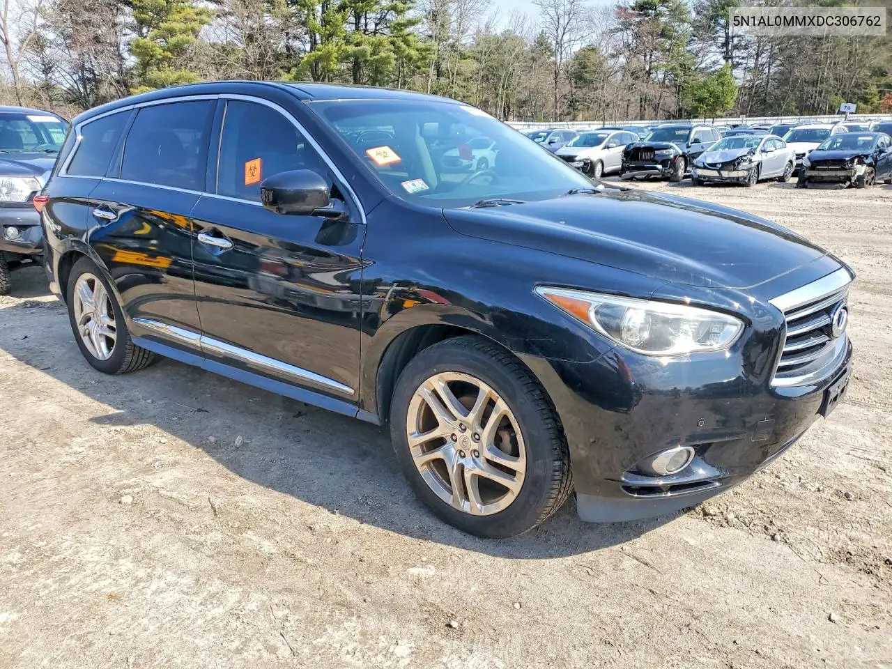 2013 Infiniti Jx35 Base VIN: 5N1AL0MMXDC306762 Lot: 46907806