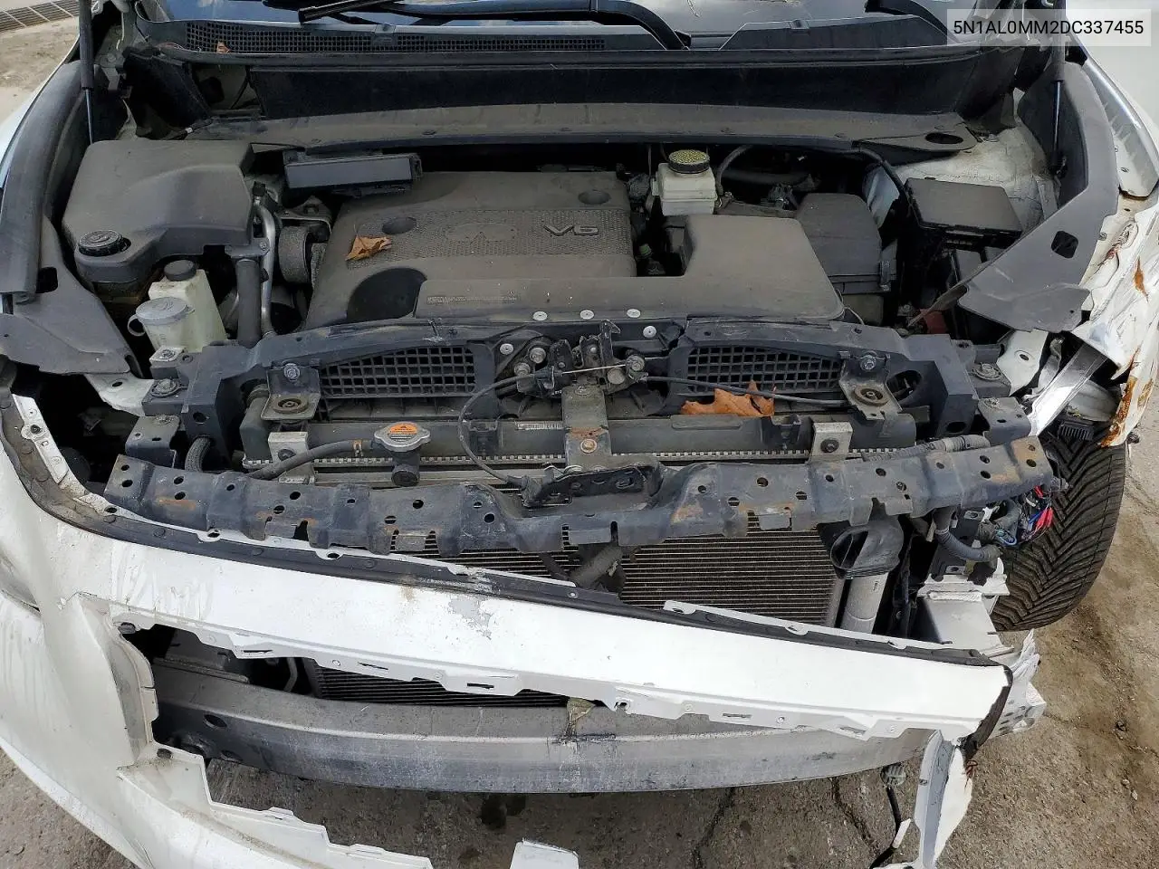 2013 Infiniti Jx35 Base VIN: 5N1AL0MM2DC337455 Lot: 49475196