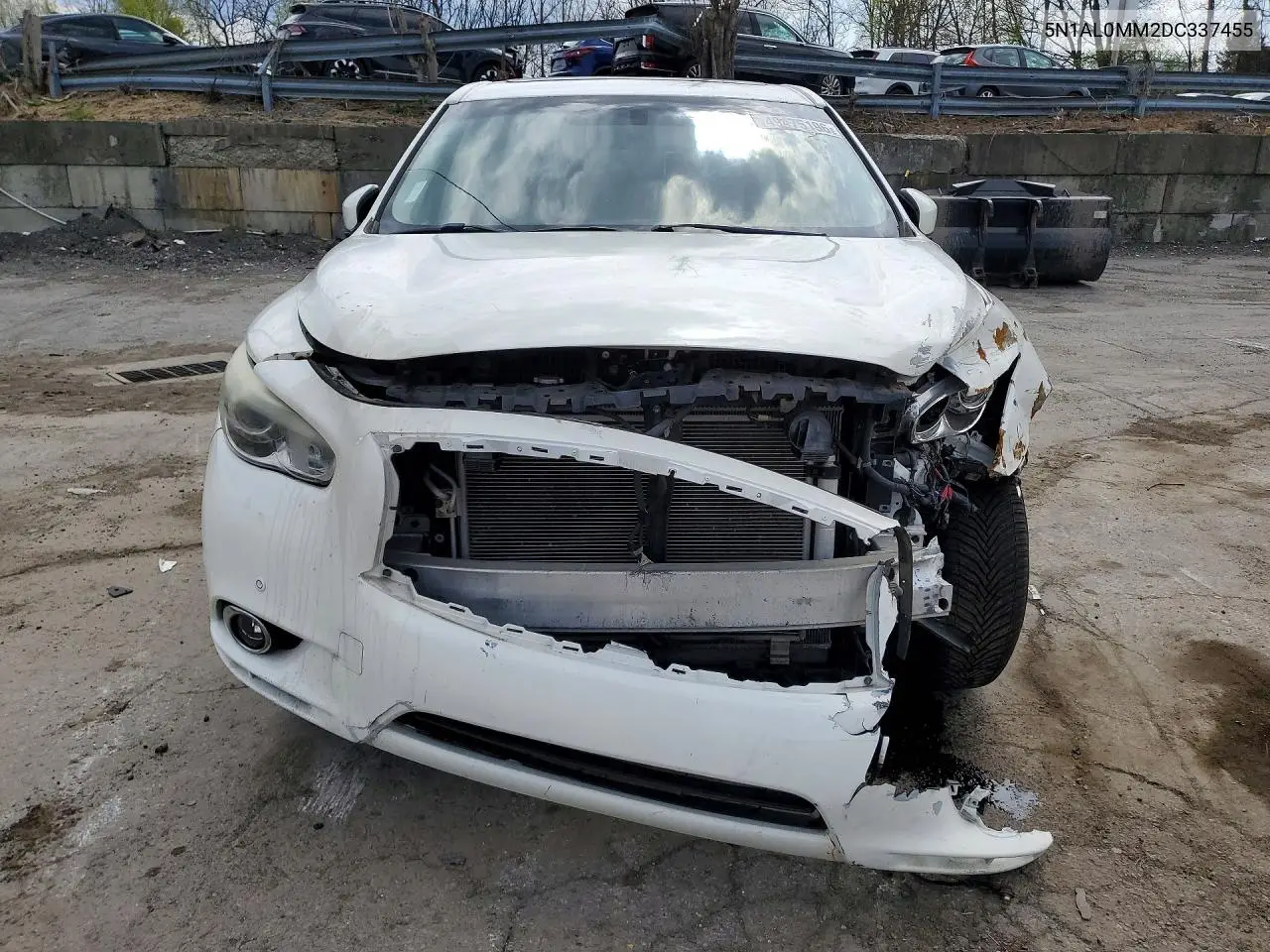 2013 Infiniti Jx35 Base VIN: 5N1AL0MM2DC337455 Lot: 49475196